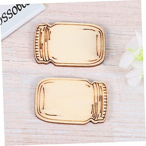 NOLITOY 60 Pcs Unfinished Wood Cutout Ornament Crafts Nativity Crafts Chirtmas Decor Yule Decor Christmas Wood Slices Nativity Decor Cartoon NOLITOY