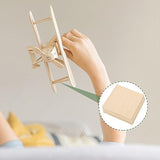 COHEALI 10 pcs Board Wood Rectangles for Crafts Unfinished DIY Wood Planks Craft Wood Planks Grilling Fish Plank Sign Making kit Wood Crafts COHEALI