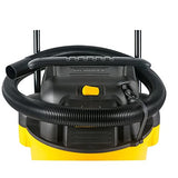 DeWALT 14 Gallon Poly Wet/Dry Vacuum, 6 Horse Power 120V for Jobsite /Industry, Yellow ,DXV14P DEWALT