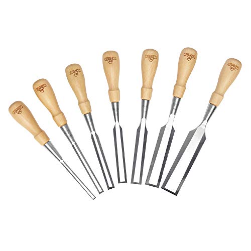STANLEY Chisel Set, Woodworking, 8 Piece (16-793) Stanley