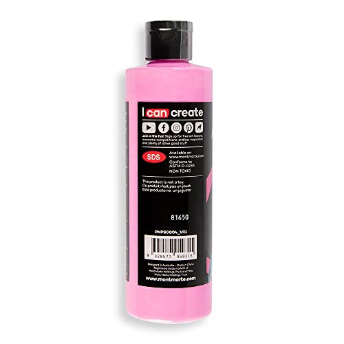 MONT MARTE SuperCell Pouring Paint 240ml - Hot Pink MONT MARTE