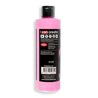 MONT MARTE SuperCell Pouring Paint 240ml - Hot Pink - WoodArtSupply