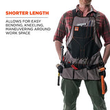 Ergodyne - 13694 Arsenal 5704 Torso Length Work Tool Apron, 22-Pockets, Gray Ergodyne