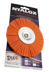 Dico 7200048 4" Medium Nyalox Wire Wheel Brush Dico