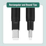 Mr. Pen- Pen Style Eraser, 2 Pack, Square & Round Tip, Eraser Pen, Pencil Erasers, Eraser Pencil, Art Erasers for Drawing Erasers for Drawing, Mr. Pen