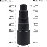 ANBOO Vacuum Attachments Set, 1 1/4 inch Vacuum Accessories Cleaning Kit Hardwood Floor Brush Attachments Extension Wands with Standard Hose Adapter, ANBOO