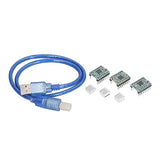 Laser Cutter Control Board 32 Bit Main Board PCBLaser Engraver Mai board with A4988 Step Motor for Engraver 12‑24VDC Walfront