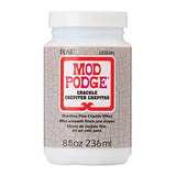 Mod Podge One-Step Crackle Medium, 8 fl oz Premium Acrylic Sealer, Perfect for Easy to Apply DIY Arts and Crafts, CS25384, Clear Mod Podge