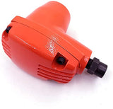 Small Palm Hammer Air Pneumatic Chipping Hammer Smart Mini Hammer Automatic with Aluminium Interchangeable Hammer Heads for Auto Body Panel Bumping Jitterbug