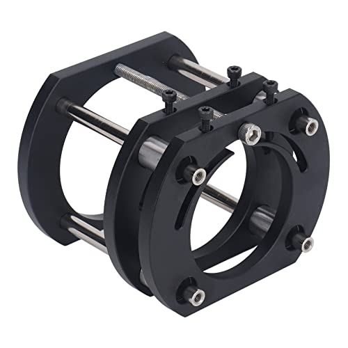 Router Lifting Platform, 4 Jaw Metal Milling Table Lift System Router Table Lifting System Base for 64-66mm Diameter Motors Luqeeg