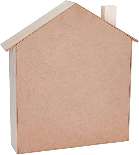 BRUBAKER Wooden Advent Calendar to Fill with 24 Drawers - DIY Unfinished Christmas Calendar for Painting, Crafting and Self-Design - Christmas House BRUBAKER