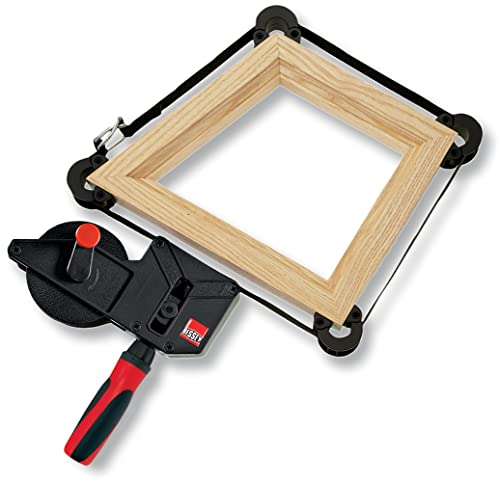BESSEY VAS-23+2K, 23 ft Variable Angle Strap Clamp with 4 Clips Bessey
