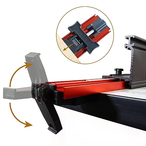 O'SKOOL 24 inch Straight Edge Guide Clamp with Band Saw Fence - WoodArtSupply