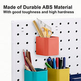 Pegboard Wall Organizer Panels, Craft Room, Kitchen, Garage, Living Room, Bathroom, and Study Room, Easy to Install (4Pcs) LANSI