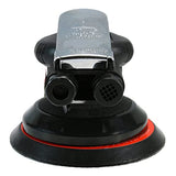 Professional Heavy Duty 5" Dual Action Random Orbit Air Sander, Orbital Pneumatic Palm Sander -Composite Design, Low Vibration BPJOWVIL