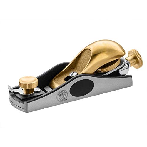 Bench Dog No. 60-1/2 Block Plane – Low Angle Hand Plane - Router Plane w/Adjustable Mouth for Trimming & Adjusting Miters, Joinery, Fitting Doors & Bench Dog