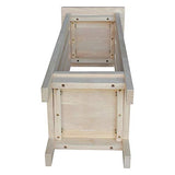 IC International Concepts 3069 Plant Stand Table, 36", Unfinished IC International Concepts