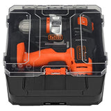BLACK+DECKER MATRIX 20V MAX Drill Kit, Includes Jig Saw Attachment, Storage Case, Battery and Charger (BDCDMT1202KTJC1) BLACK+DECKER