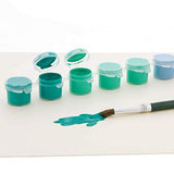 U.S. Art Supply Professional 80 Color Set of Acrylic Paint Jar Set - 3.68mL Jars - Rich Vivid Colors for Artists, Students, Beginners - Canvas US Art Supply