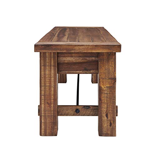Alaterre Furniture Durango 60" L Wood Entryway/Dining Bench Alaterre Furniture