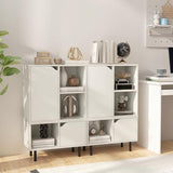 Giantex 5 Cube Stackable Storage Bookcase with Adjustable Shelves and Cabinets Giantex