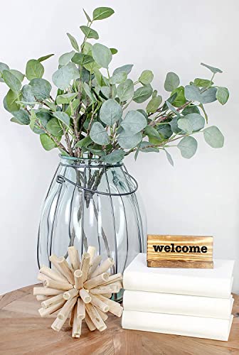 Darware Blank Wood Tabletop Signs (6-Pack, Brown); Natural Wood Signs for DIY Decorating for Weddings, Parties, Events and Business Darware