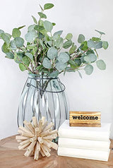 Darware Blank Wood Tabletop Signs (6-Pack, Brown); Natural Wood Signs for DIY Decorating for Weddings, Parties, Events and Business Darware