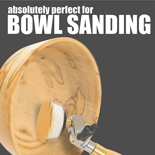 2" Diameter Flex Edge Gold Hook and Loop Wavy Sanding Disc Single Grit 25 Pack for Hand Drill Mounted Sanding Pads and Manual Bowl Sanders 320 Grit Keystone