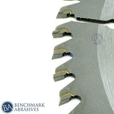 Benchmark Abrasives 8" 64 Tooth, TCT Wood Cutting Saw Blade for General Purpose Cutting & Trimming of Softwoods, Hardwoods, Long Lasting Blades, Use Benchmark Abrasives