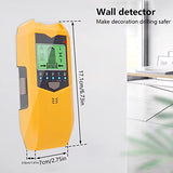 5 in 1 Stud Finder Sensor, SH402 Stud Finder Wall Scanner Detector Portable Electronic Detector with LED Display and Audio Alarm Handheld Stud HOTBEST
