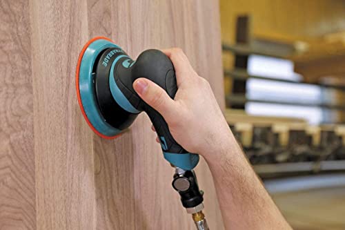 Dynabrade (X52) Dynorbital Extreme 5" (127 mm) Diameter Random Orbital Sander, Non-Vacuum, Vinyl Pad Face | Proportionate 3/32" (2.5 mm) Diameter Dynabrade