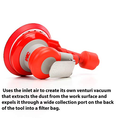 Cubitron II 3M Self-Generated Vacuum Random Orbital Sander 20208, 6 in, 5/16 in Orbit, 1 per case Cubitron II