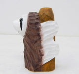 Selsela Sloth Figurine Statue Decor Small Animal Sculpture Art Wood Carving Miniature Selsela