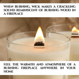 151PCS Wicks Candle Making Set – Wooden Candle Wicks with Metal Base for Candle Making Smokeless Wood Wicks for Candles with Candle Wick Trimmer and YARRD