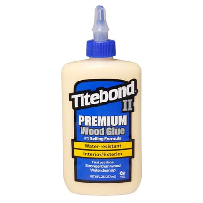 Titebond 5003 II Premium Wood Glue, 8-Ounces - WoodArtSupply