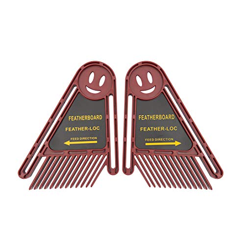 Clound city FeatherBoard for Router Tables, Table Saws and Fences (red) Cloundcity