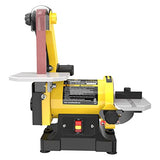 Woodskil Professional Belt Sander, 1 in. x 30 in. Belt Sander and 5 in. Disc Sander, Disc Belt Sander for Woodworking with 1/3 HP Low Noise Induction Woodskil