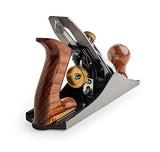 EXXO | No.4 Jack Bench Hand Plane | 9 Inch Plane - 2 Inch Cutter | Adjustable Edge and Hand Planer | Wood Smoothing, (5360) EXXO