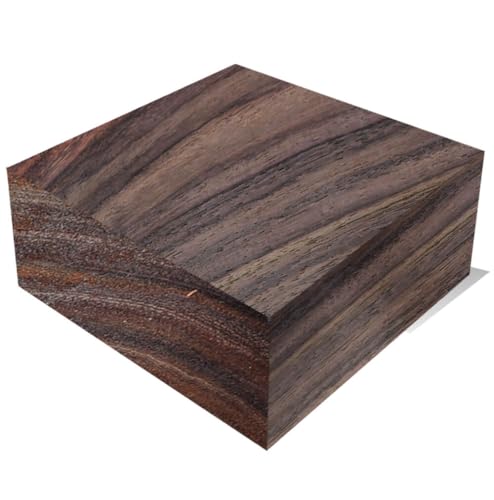 Beautiful Rosewood Bowl Blanks for Turning, Suitable Carving/Whittling Block (6" x 6" x 3") - WoodArtSupply