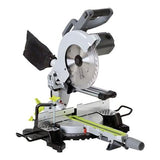 Master Mechanic 10 Inch Compact Electric Sliding Circular Miter Saw with 15A Motor, 4500 RPM, 45 Degree Bevel, Aluminum Base, and Laser Guide Intradin Hk Co., Limited