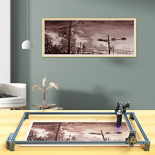 SCULPFUN S9 Area Extension Kit, Laser Engraving Machine Engraving Area Extension, 950x410mm(37.4"x16.14"), Quick Assembly for Laser Engraving and SCULPFUN