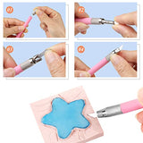 6 Pcs 2"x2" Rubber Block Stamp Carving with and Rubber Stamp Carving Tools - Carving Rubber Stamp for Printmaking, Printing (6 Pcs Square Rubber RNKP