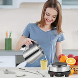 SAEUYVB Candle Making kit with Hot Plate,Candle Making Supplies,Candle Making Kit for Beginners with Melting Pot,Stirring Spoon and Anti-Scalding Pad SAEUYVB