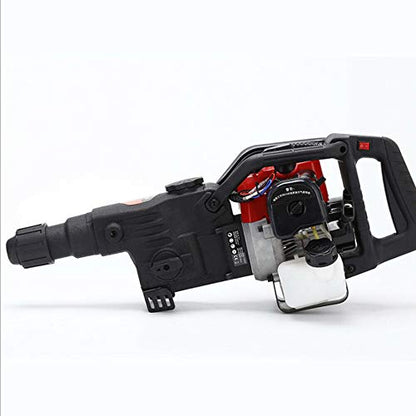 32.7CC Demolition Hammer Gas Powered, 2-Stroke 2.4HP Gasoline Hammer Drills Concrete Breaker with 3 Drills & 2 Chisels - WoodArtSupply