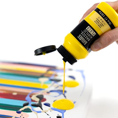 Liquitex BASICS Acrylic Fluid Paint, 6 x 118ml (4-oz.) Bottle Set Liquitex