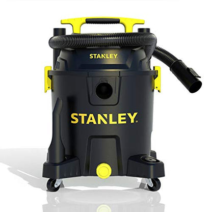 STANLEY SL18701P-10A Wet/Dry Vacuum,10 Gallon 6.0 Peak HP, 10Gallon, Black - WoodArtSupply