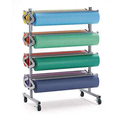 Colorations DSPU Dual Surface Paper Roll, Purple, 36" x 1000' (1 Roll) Colorations