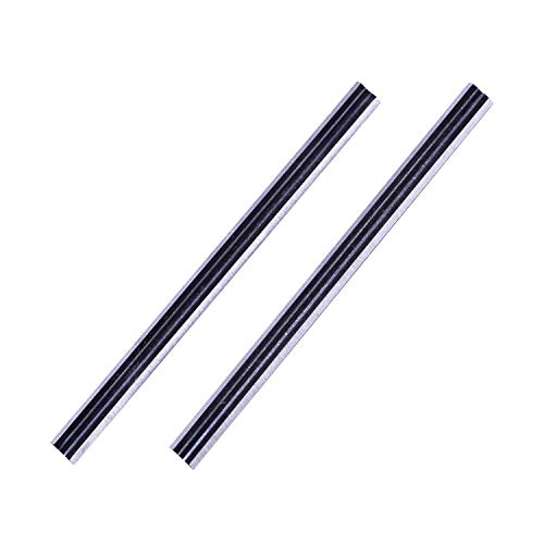 3-1/4" Portable Carbide Planer Blades for Bosch PA1202, MAKITA, Wen, DeWalt DW6654, Black&Decker 7696, Ryobi (10 Pack) HZ
