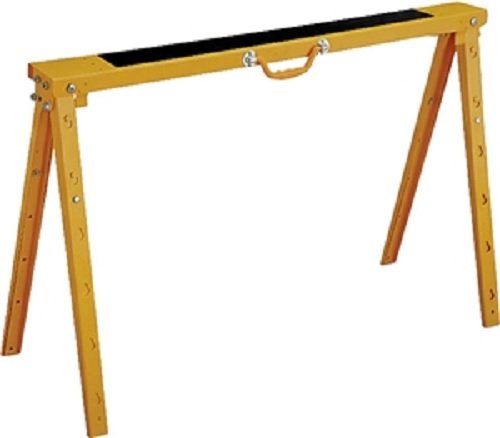 YH-SH017 Folding Sawhorse, Yellow - WoodArtSupply