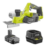 RYOBI 18-Volt Cordless 3-1/4 in. Planer Kit with Battery and Charger (No Retail Packaging) RYOBI